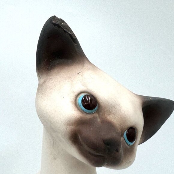 Anthony Freeman McFarlin Pottery VTG 1958 Siamese Cat figurine read - Picture 14 of 14